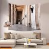 Architectural Relics Landscape Tapestry Office Living Room Decoration Home Wall Tapestry