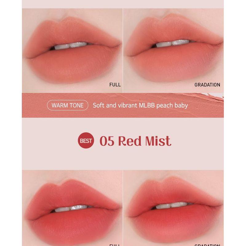MACQUEEN - Powder Matte Lipstick - 6 Colors