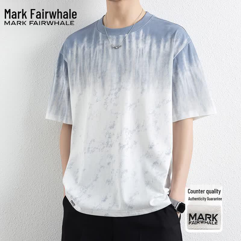 MARK FAIRWHALE Men s Casual Short Sleeve T-Shirt 3XL