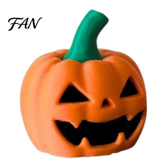 Portable Anxiety Relief Toys Halloween Pumpkin Clicker, Built-In Mechanical Shaft Body, 3D Printed Decompression Party Favors Toy, Stress Fidget