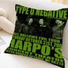 Rock Band T-Type O N-Negative Pillow Case Cushion Cover Car Throw Pillow Case For Sofa Car Christmas Gift 40x40cm 45x45cm