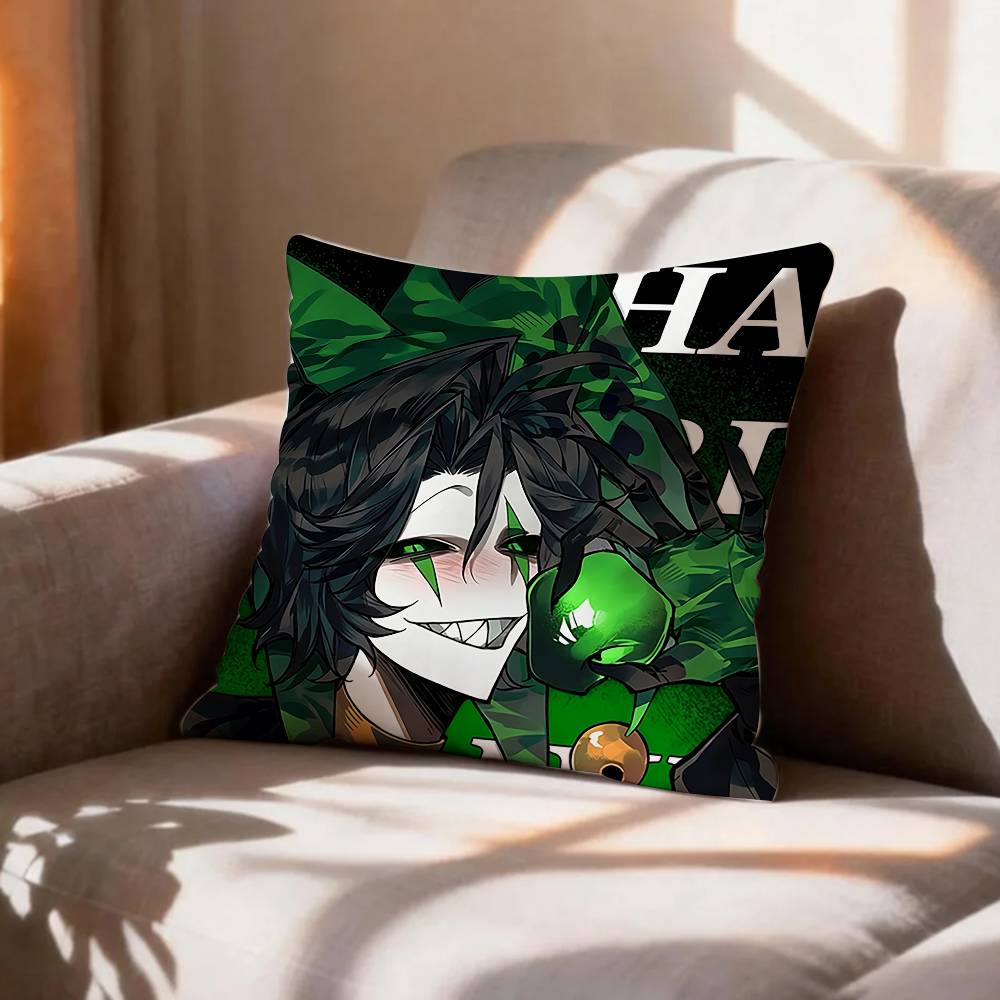 COOL TThe FFreak CCircus HHarlequin  Pillow Case Pattern Printed Pillowcase For Living Room Sofa Cushion Cover