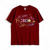 Tricou ILLIT Imprimeu de Înaltă Calitate Tricouri Punk Mânecă Scurtă Bărbați Tricou de Vară Gotic Unisex Streetwear 100% Bumbac Topuri Harajuku