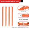 Travel Compact Tied Belt Durable Silicone Fixed Cargo Tie Down Luggage Lash Belt Strap Camping Hiking Cargo Storage Belt Buckle