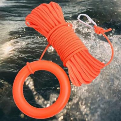 Outdoor Salvage Rope Rescue Lifeline Floating Rope On The Water Surface Reflective Diving Rope for Outdoor Rescue Swimming Pool