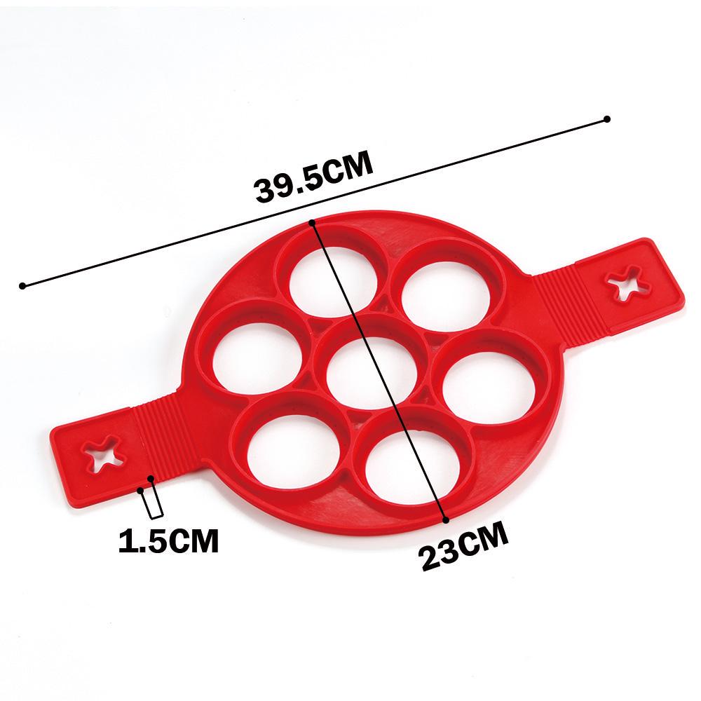 Pancake Egg Mold Fantastic Silicone Non Stick Kitchen Flippin Pancake Maker Fast Eggs Cooking Tools