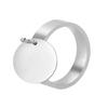 Ring Stainless Steel Jewelry Finger Ornaments Jewelries Gifts Charm for Women Punk Party Girls Female Ornament Shiny