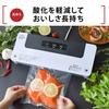 Ohm Electric Vacuum Packing Machine Sealing Packing Machine Vacuum Packing Machine Food Sealer Machine for Home Use White Width 388 X Height 77 X