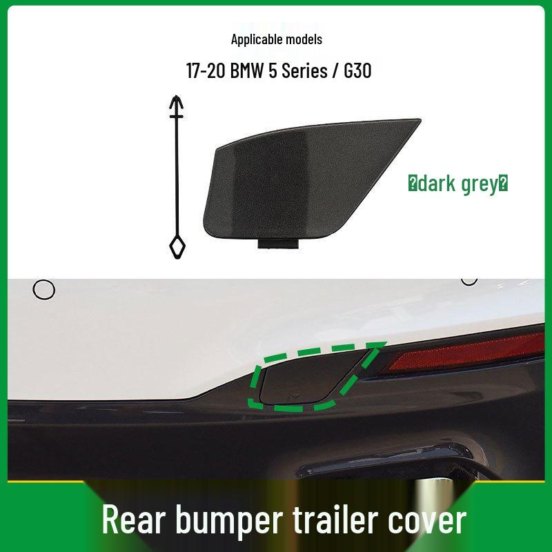 BMW 5 Series G30 Sport Rear Tow Hook Cover - 51128746050