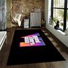 Grand Theft Auto Logo Rug for Gamers Suitable for Use As an Anti-slip Game Mat for Living Room and Bedroom Sofas