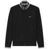 Boss Mens Embroidered Logo Regular Long-Sleeved Track Jacket