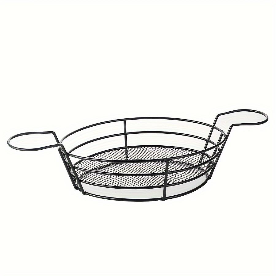 

French fries basket, snack basket fried chicken basket stainless steel metal basket kitchen supplies, household kitchen supplies