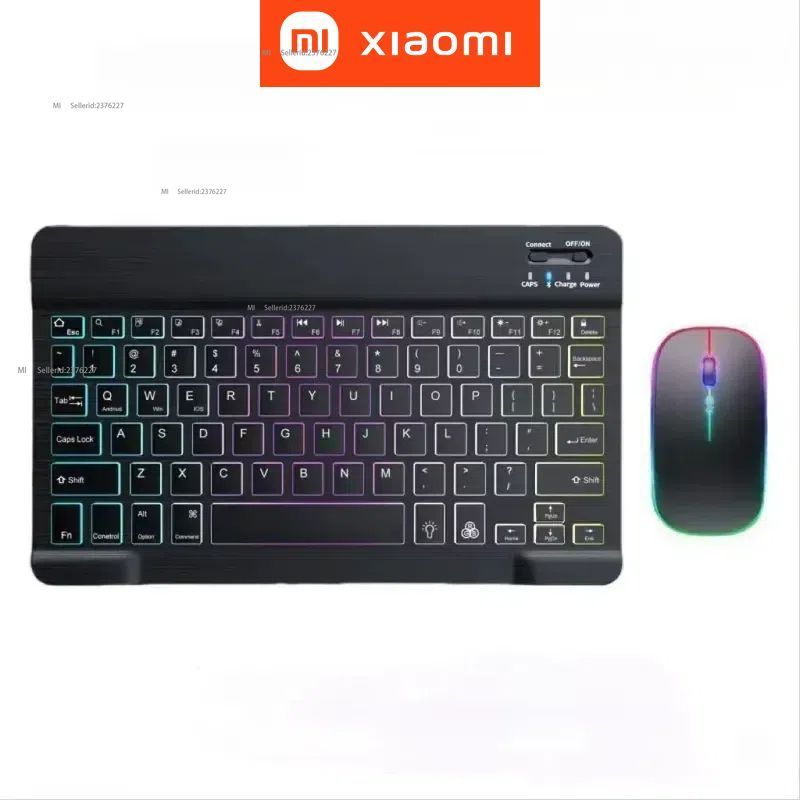 Xiaomi Wireless Keyboard and Mouse Set, Russian Layout, Black, Gray