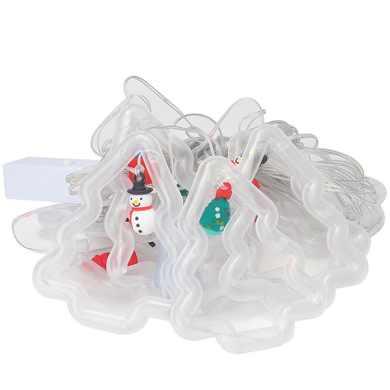 Creative LED Christmas Curtain Lights: Indoor Flashing Decorations