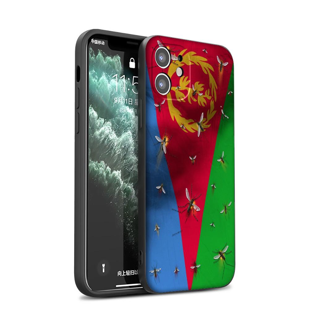 

GX65 Флаг Эритреи, силиконовый мягкий чехол для iPhone 13 12 Mini 11 Pro XS Max XR X 8 7 6 6S Plus 5 5S SE 2020 iPhone 12 Pro
