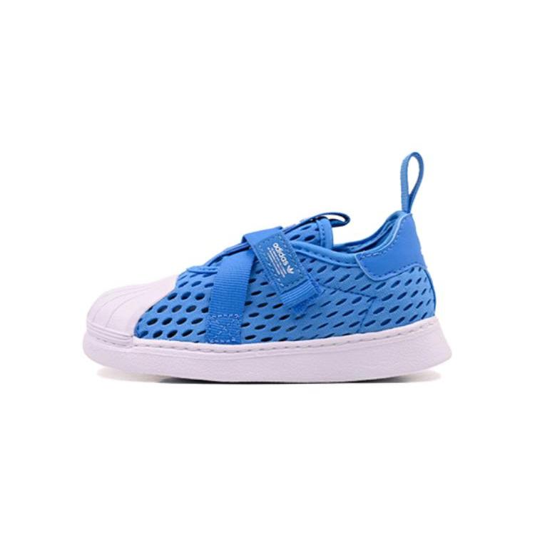 Adidas Originals SUPERSTAR 360 Low top Toddler Shoes Blue Infant And Toddler HQ4052 25.5