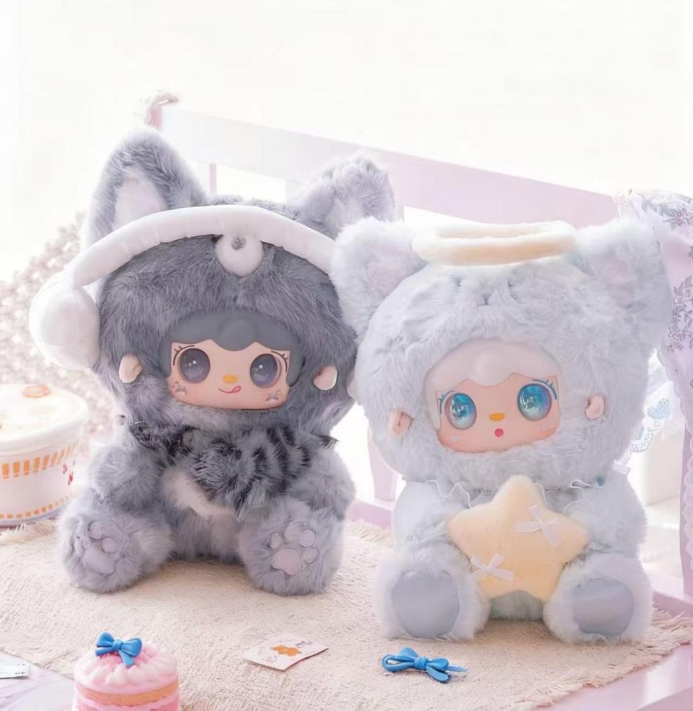 Idol Series Plush Toy Authentic Blind Box Oversized Fluffy Body 3 Special Starry Sky Manga and Electroplated Eyes Packed with Adorable Motifs and