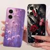 Dragon Lion Printed Cases For Xiaomi Redmi A5 Europe Phone Case On Redmi A5 NFC Poco C71 Cover Clear Silicone Butterfly Fundas