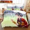 3D Print Anime Kawaii Girl Kyouka Bedding Set Printed Bed Set Duvet Cover Sheet Pillowcase Soft Quilt Cover Full Queen King Size