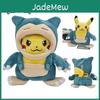 Peluche Pikachu e Snorlax Cross Dressing da 20 cm per Bambini Regalo Collezione