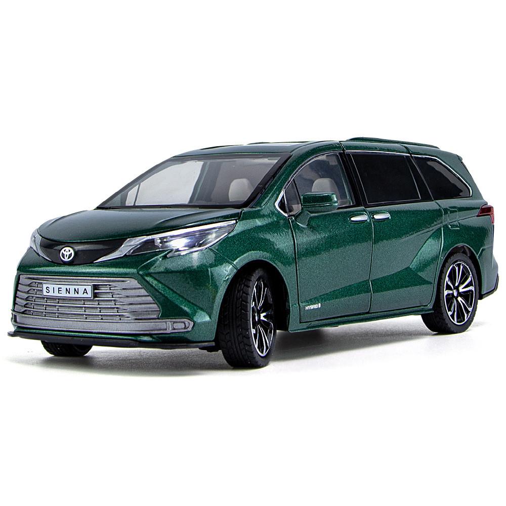 

Sienna Alloy Toyota Car Model With Moving Sound And Light For Kids Hobbyists And темно-зеленого