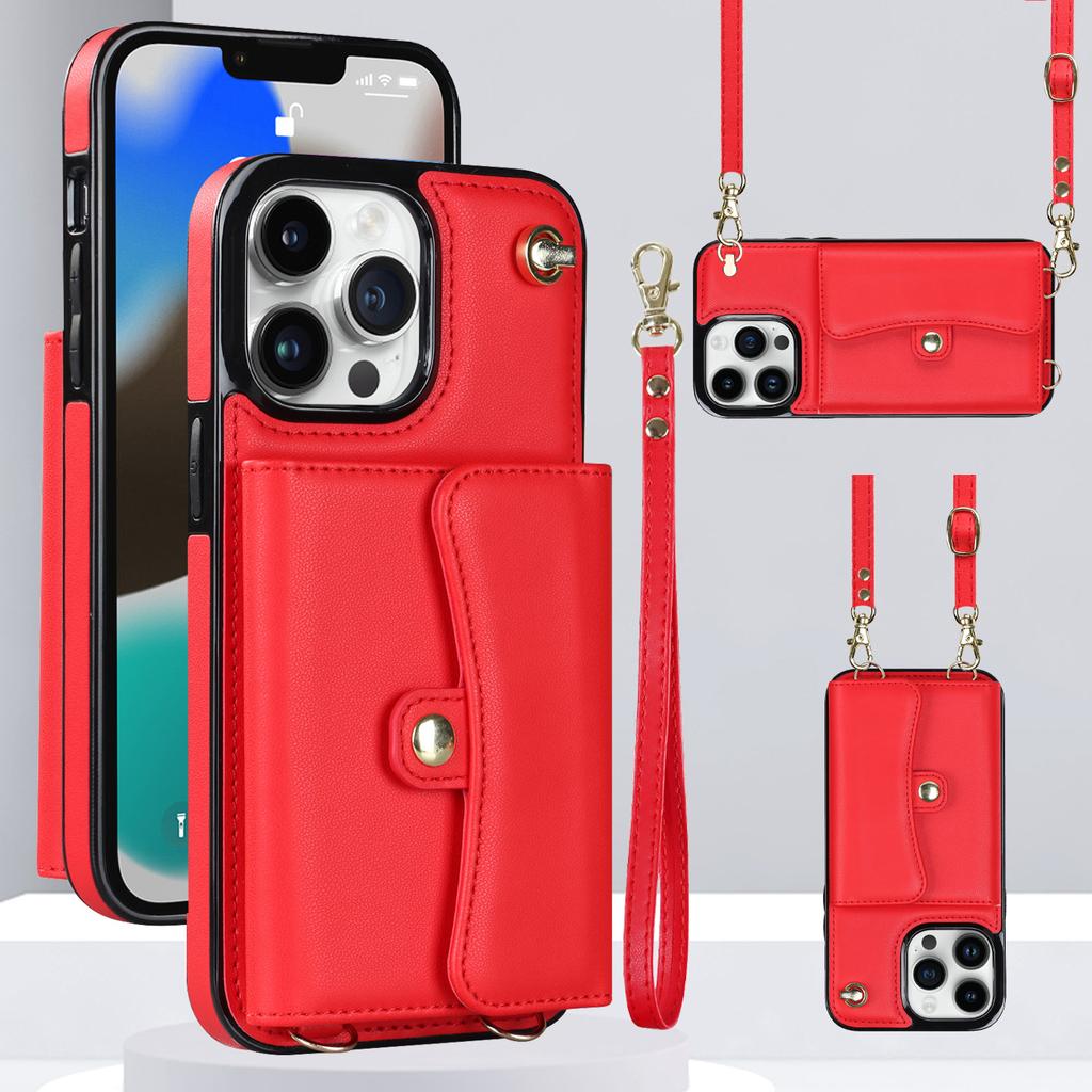 Pasuje do Samsung S23 Ultra Wkładana Karta Skórzane Etui A13 Pochylane Krzyżowe Etui na Telefon NOTE20 Nowe Etui na Telefon Komórkowy