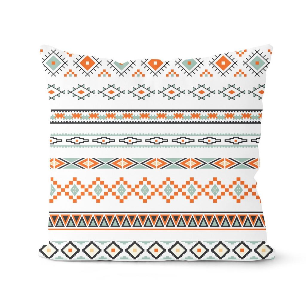 Ethnic Style Throw Pillow Cover Retro Abstract Decoration Home Bedroom Living Room Sofa Cushion Pillow Cover