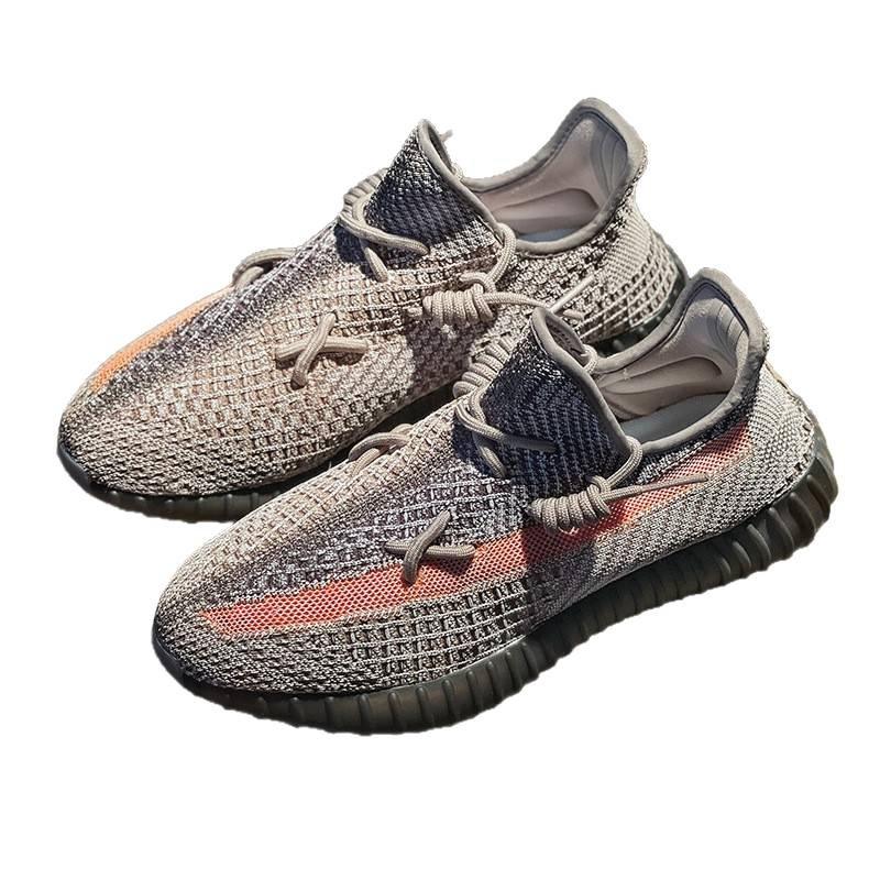 Pantofi sport de agrement la modă retro high-end confortabili și ușor de pliat pentru bărbați și femei, exterior cu vârf jos, amortizare cu talpă moale, coconut 350