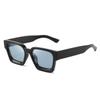 New European and American retro sunglasses women's ins square tortoiseshell thick frame sunglasses UV-proof glasses
