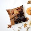 Tv GGood Omens Cushion Cover Iceland Washable Linen Soft  for Daily Sofa Bed Home Room Decor