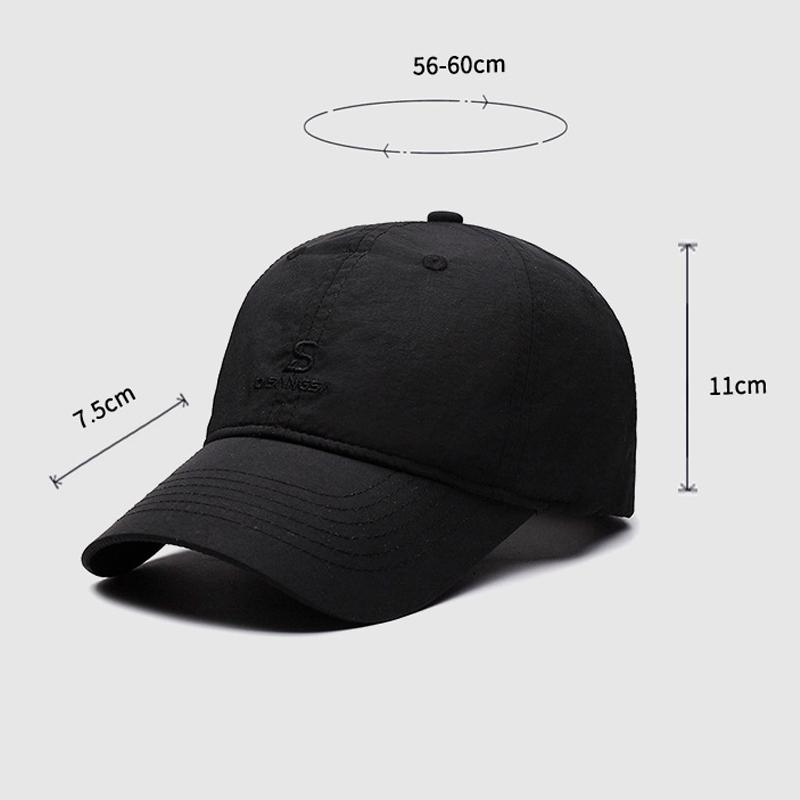 Baseball Cap Quick Drying Waterproof Cap Embroidered Sunscreen Sun Hat Outdoor Sports Hat