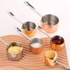 Portable Mini Sauce Pan 60/80/125/250ML Salad Sauce Dish Smooth Condiment Containers  Coffee Making