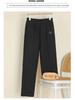 Plus Size Winter Velvet Pants for Middle-Aged Women - Warm, Loose, Casual Fit