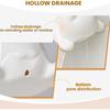 Cat-Shaped Soap Dish Drainage Soap Tray Non-Slip Holder