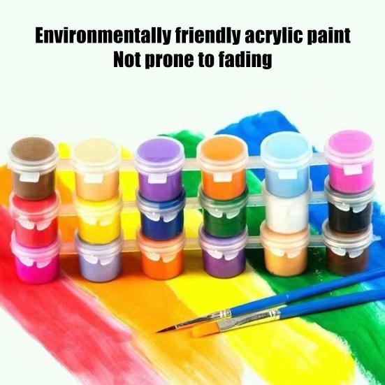 Christmas Tree DIY Painting Xmas Paint-by-Numbers Kit Canvas Paints Included Holiday Themed Painting Set for Adults Festive Home Decor Christmas Gift