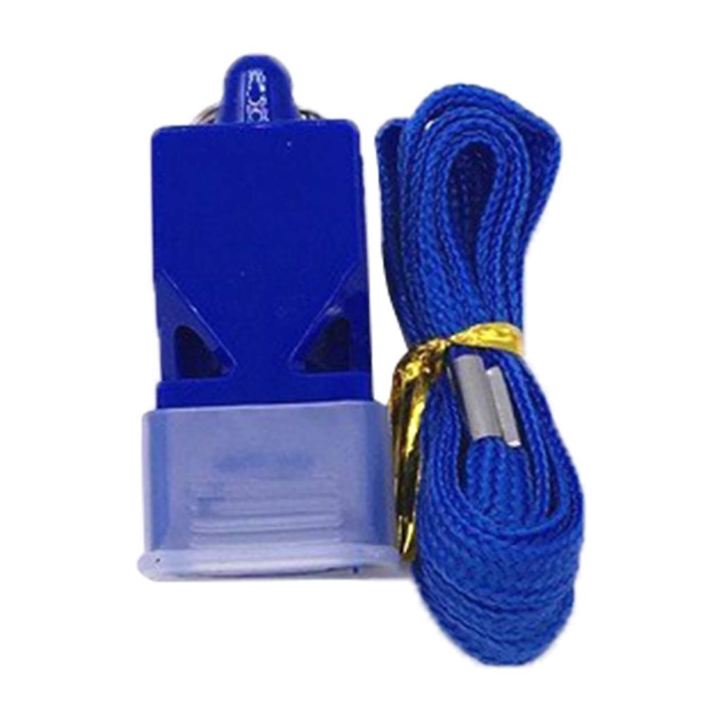 Outdoor Life Saving Emergency Whistles High Decibel Safety Survival Whistle with Lanyard for