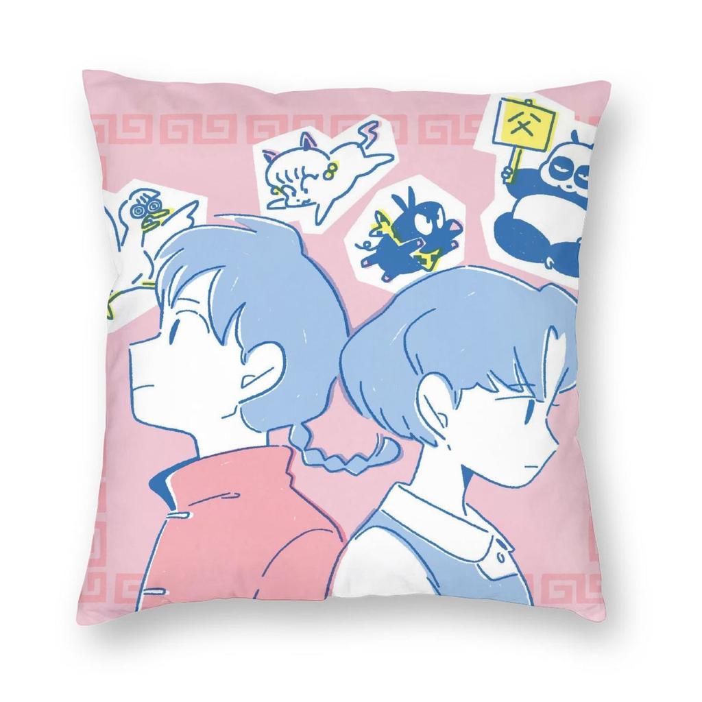 Ranma 1/2 Japanese Anime Pillowcase Soft Polyester Cushion Cover Decorative Throw Pillow Case Cover Home Dropshipping 40*40cm