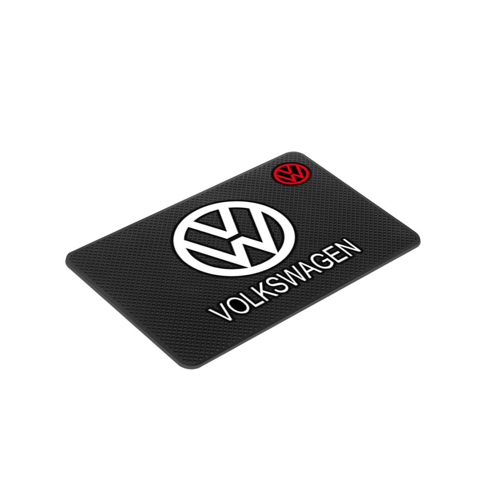 

For VOLKSWAGEN VW Car Dashboard Sticky Anti-Slip PVC Mat Silicone Storage For Volkswagen VW Golf Polo Beetle CC Passat JettaTou