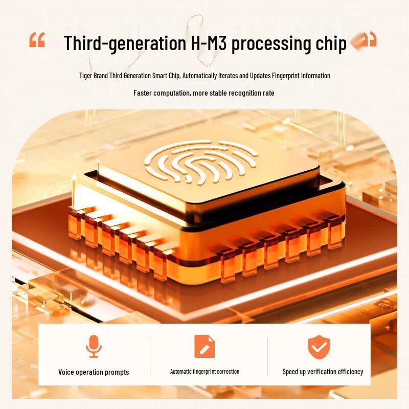 TIGER Fingerprint Password Home & Office Steel Safe