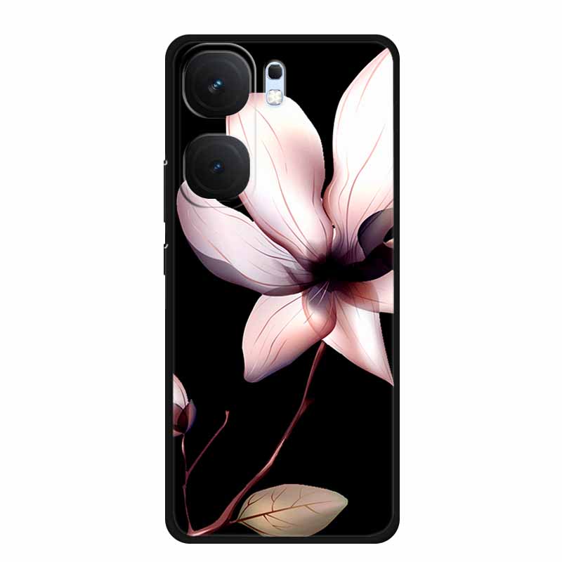 3D TPU Case For Vivo iQOO Neo 9 pro Flower Emboss Funda Neo 9s Pro Back Relief Silicone Soft Phone Cover Cartoon Bumper Capa