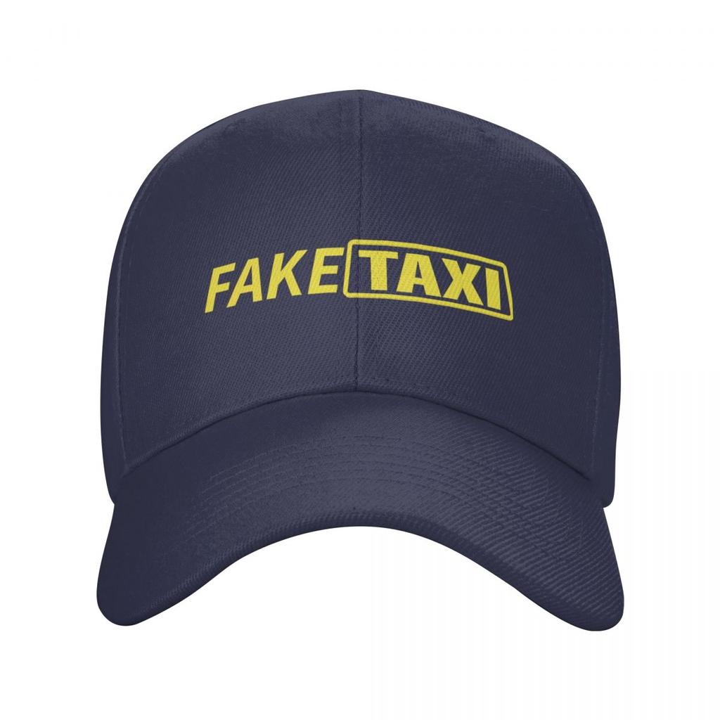Klassisk Fake Taxi Baseball Keps för unisex kvinnor Personlig justerbar Vuxen Dad Hat Sommar Vår Snapback Kepsar Trucker Hattar