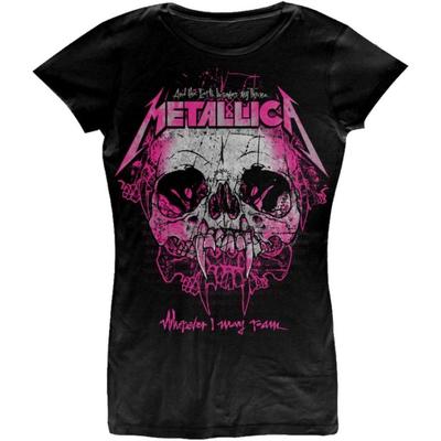 Dámské tričko Metallica Wherever I May Roam Oficiální tričko Dámské Dívčí (Velký) Černá