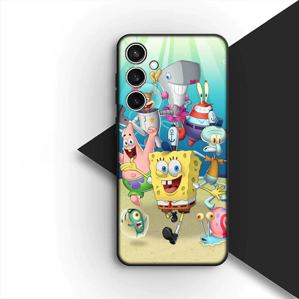 Cover for Huawei P30 P20 Mate 20 Pro Lite Y7 Y6P Y7A 2019 Nova 5T 3I Casing Phone Case S-SquarePants-Lovely S-SpongeBobs-Anime