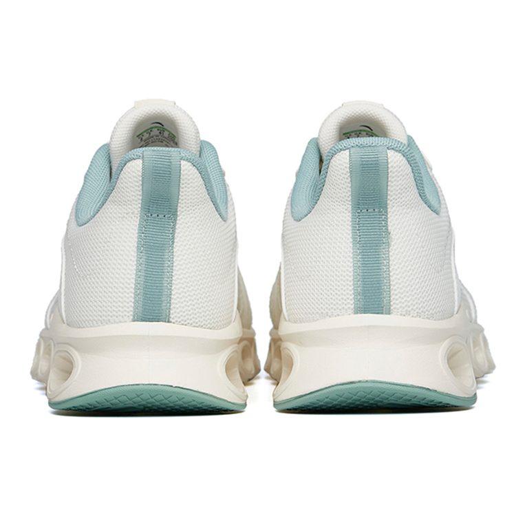 Anta Cushioning Slip Resistant Abrasion Resistant Breathable Low top Running Shoes Men's White 112225581-1