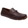 Coach Landon Driver Leather Round Toe Slip-On Loafers Men Loafers Brown CR887-MAH