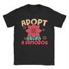Dog Lover Funny Adopt A Demodog T Shirt Summer  Cotton T Shirts For Couple Leisure Casual Tee Shirt Short Sleeve Y2K Funny Tops