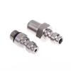 Quick Connect Valve 8mm Male Connector High Pressure Fitting Durable Leakproof Design for Hydraulic Systems