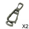 2xOutdoor Glove Clip Outdoor Anti Drop Clamp Keeper Hanger Multipurpose Hook Grabber for