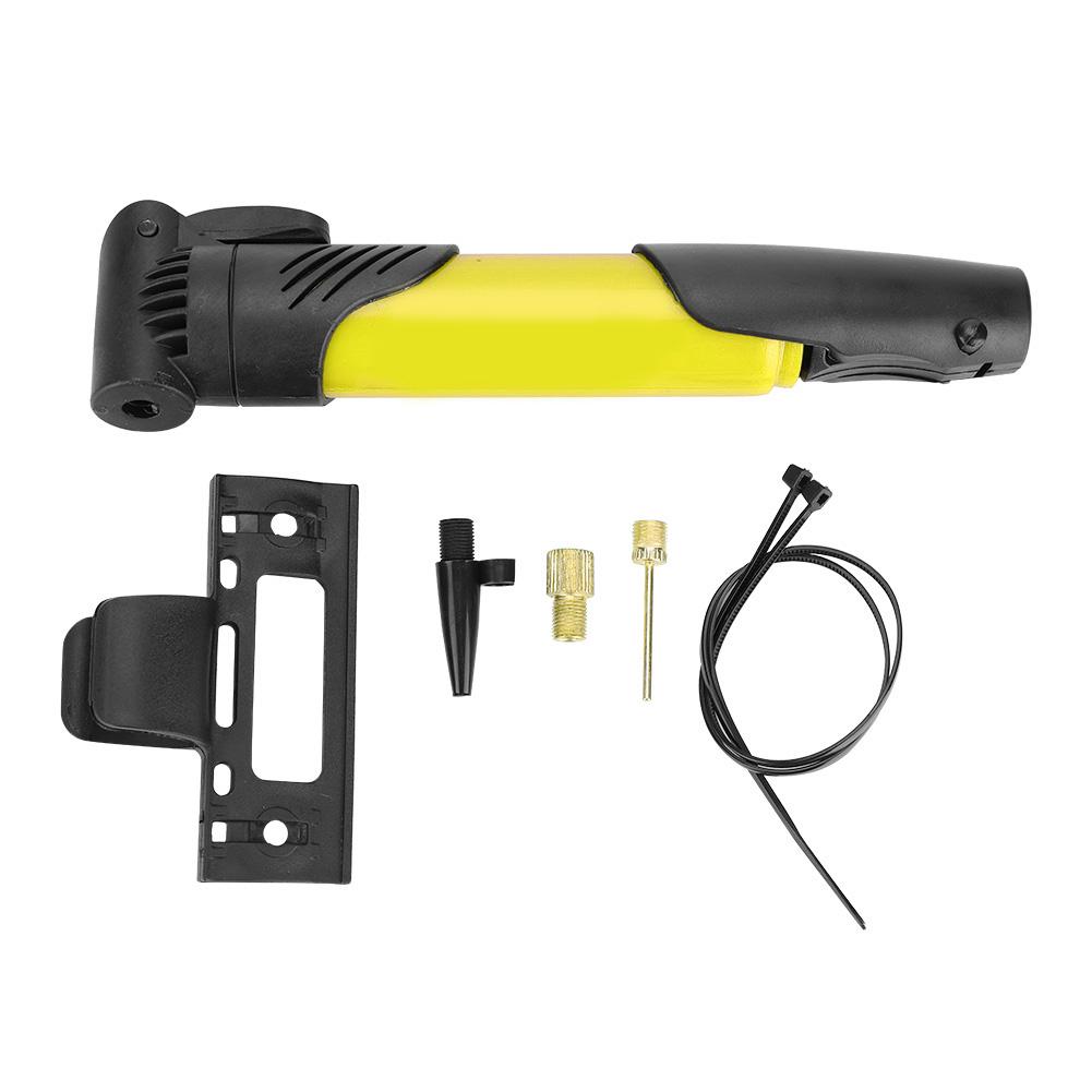 

DUUTI Portable Compact Bicycle Air Pump Durable Bike Inflator With Frame Mounting Kit Yellow жёлтый