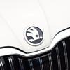 ZDVK6 2026 Hot For SKODA 8/9/10cm Emblem Car Front Hood Badge Rear Trunk Sticker For Skoda S Skoda Kodiaq Fabia Kamiq Karoq Octavia 3